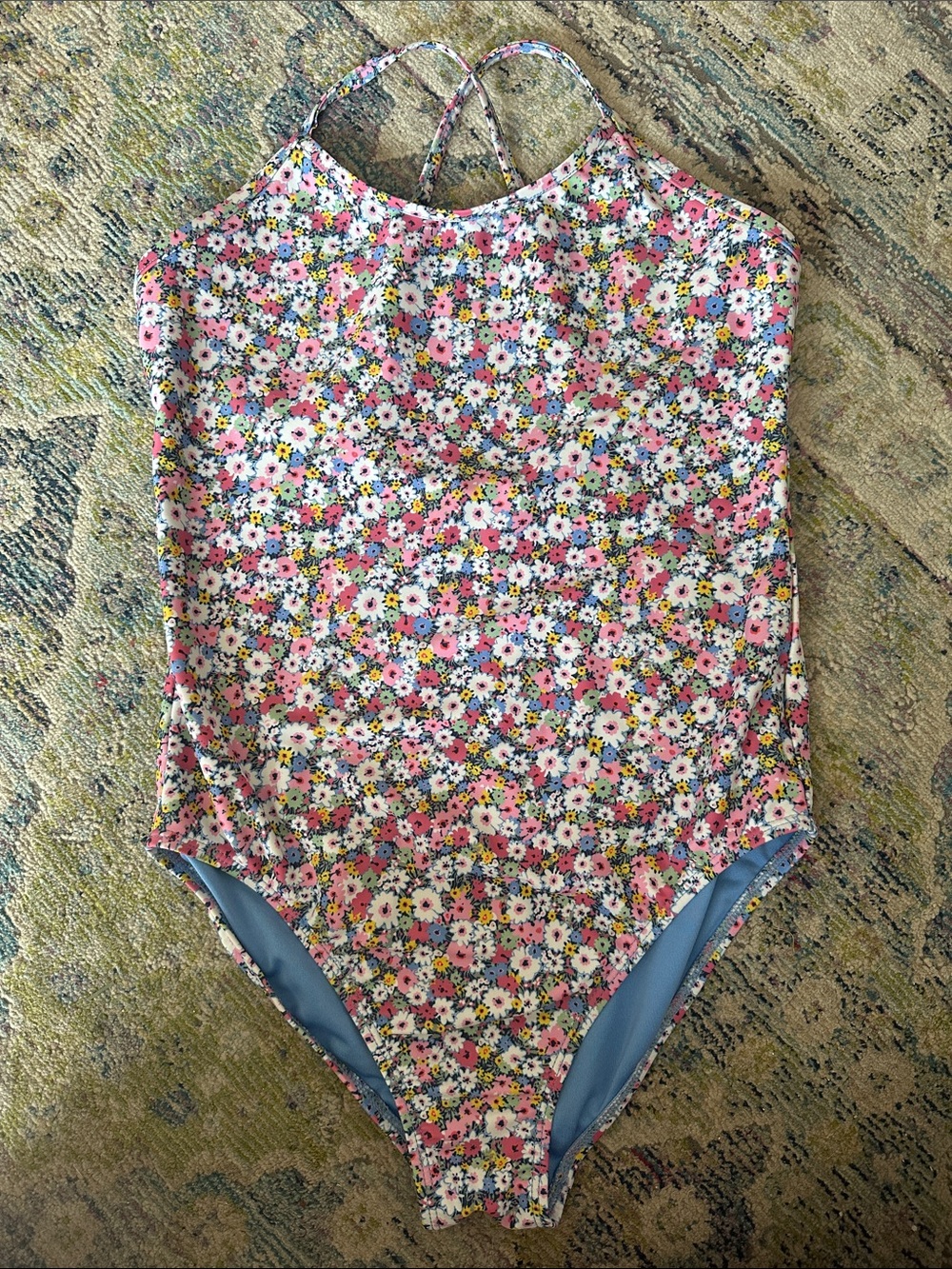 GAP Kids Floral One-Piece Swimsuit - Size XXL